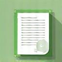 An icon representing a quote document.